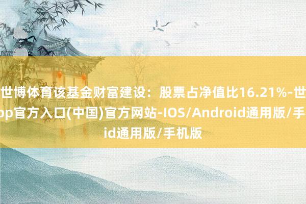 世博体育该基金财富建设：股票占净值比16.21%-世博app官方入口(中国)官方网站-IOS/Android通用版/手机版